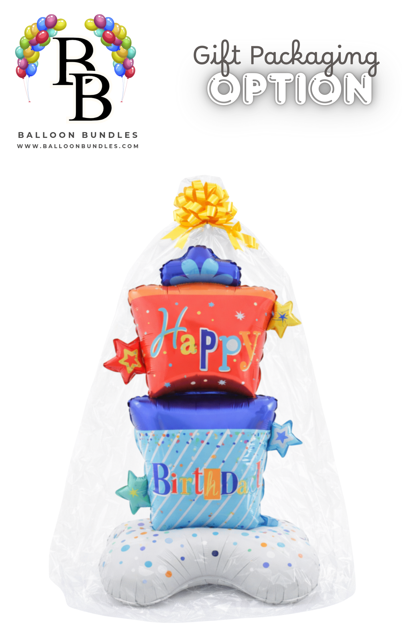 58-inch Happy Birthday Balloon