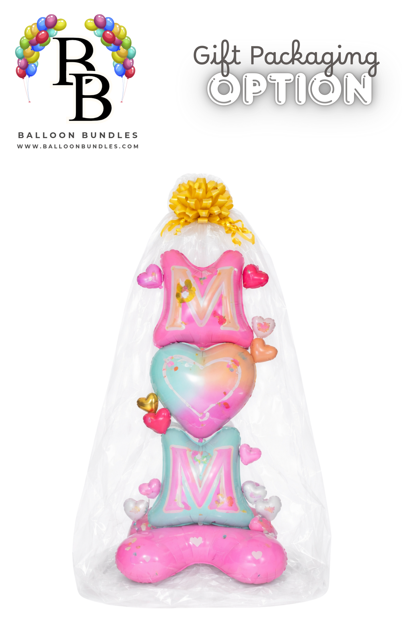 44-inch MOM Heart Balloon