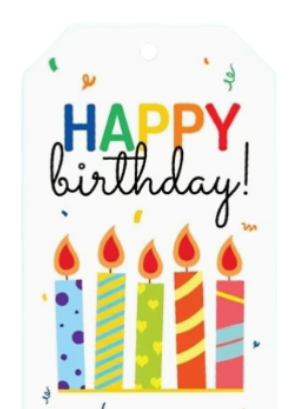 49-inch Happy Birthday Cake Balloon