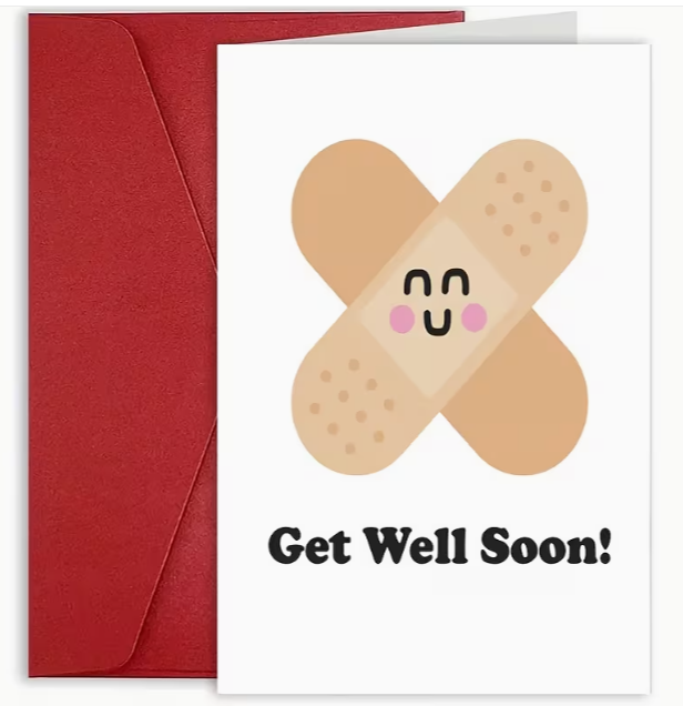 30-inch Feel Better Rainbow Balloon