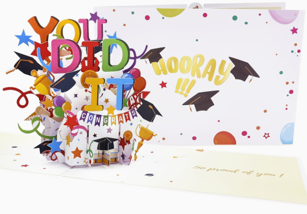 43-inch GRAD 4-Piece Balloon Set