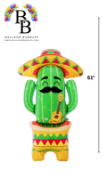 61-inch Festive Cactus Balloon